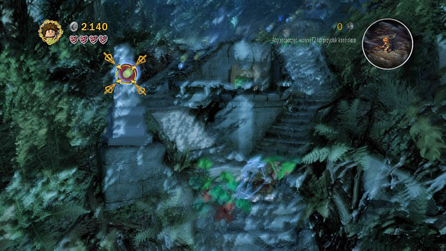 #2 - In the location in which you have to construct a catapult - Amon Hen - p. 1 - Collectibles - LEGO The Lord of the Rings - Game Guide and Walkthrough