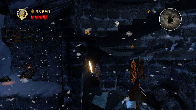 The LEGO Morgul brick can be found to the left - it's behind one of the tower's walls. - Taming Gollum - Collectibles - LEGO The Lord of the Rings - Game Guide and Walkthrough