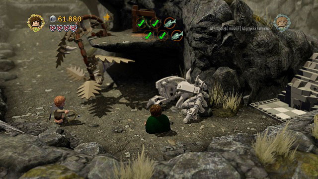 Needed: elven rope - Taming Gollum - Collectibles - LEGO The Lord of the Rings - Game Guide and Walkthrough
