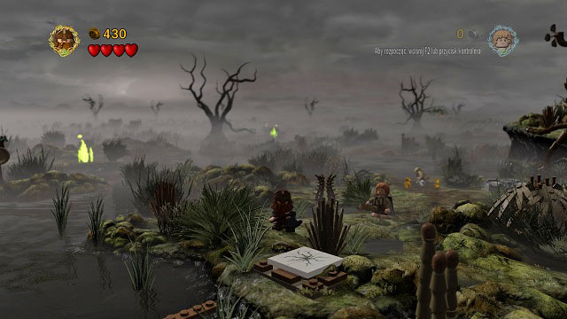 Start off by heading down towards the camera - The Dead Marshes - Collectibles - LEGO The Lord of the Rings - Game Guide and Walkthrough