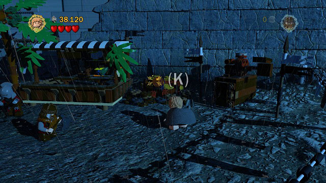 In the same place as Minikit #1 - Helms Deep - Collectibles - LEGO The Lord of the Rings - Game Guide and Walkthrough