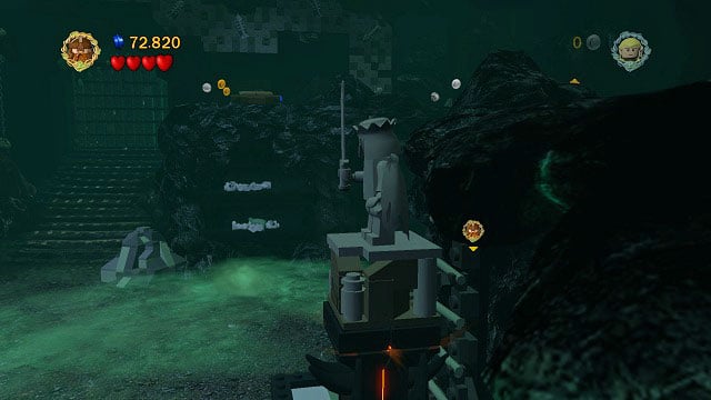 The chest is in the niche in which my character is - The Paths of the Dead - Collectibles - LEGO The Lord of the Rings - Game Guide and Walkthrough