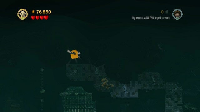 Now just climb the wall with Gollum and collect the chest - The Paths of the Dead - Collectibles - LEGO The Lord of the Rings - Game Guide and Walkthrough