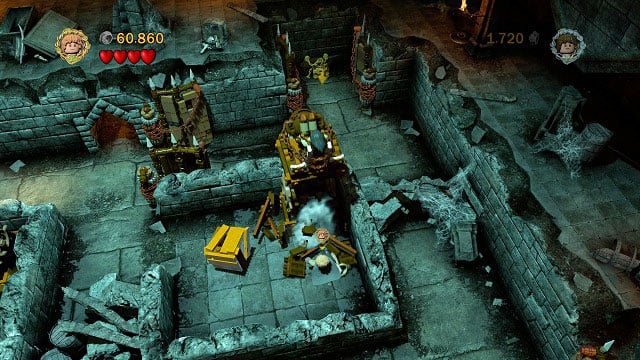 Your target is in the upper-right corner of the location - Cirith Ungol - Collectibles - LEGO The Lord of the Rings - Game Guide and Walkthrough