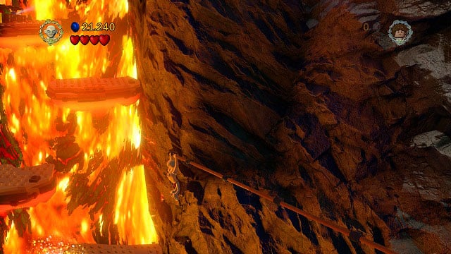 In the upper left corner of the screen you should see a chest - your target - Mount Doom - Collectibles - LEGO The Lord of the Rings - Game Guide and Walkthrough