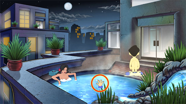 Click use on Larry's jacket - 5. Eve - Walkthrough - Leisure Suit Larry: Reloaded - Game Guide and Walkthrough