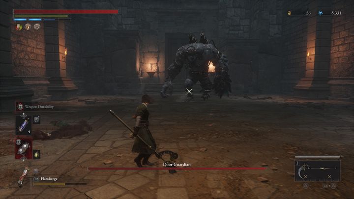 He is a very durable opponent - Lies of P: How to defeat the Door Guardian boss? - Main - Lies of P Guide