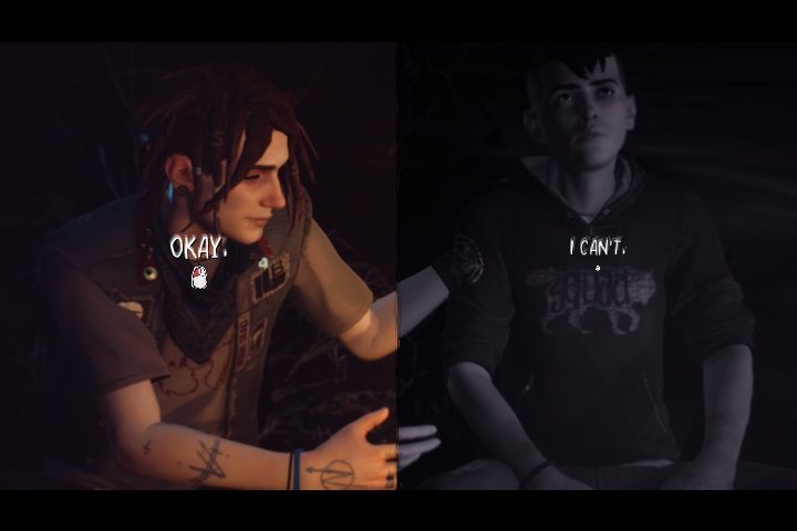 After selecting the second option, you will be able to spend some more time with Cassidy later - Chapter IV - Redwood Curtain | Life is Strange 2 Episode 2 Walkthrough - Episode 3 Walkthrough - Life is Strange 2 Game Guide