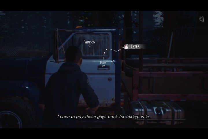 Enter the greenhouse, destroy the camera on the pole with the aid of Daniel - Chapter IV - Redwood Curtain | Life is Strange 2 Episode 2 Walkthrough - Episode 3 Walkthrough - Life is Strange 2 Game Guide