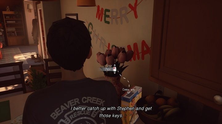 Our current task is to ask Stephen for the key - Chapter II - Holidays at Grandmas | Life is Strange 2 Episode 2 Walkthrough - Episode 2 Walkthrough - Life is Strange 2 Game Guide