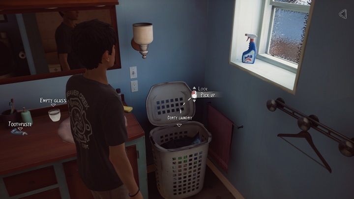 To do laundry, go down, left and go through the first entrance on the right - Chapter II - Holidays at Grandmas | Life is Strange 2 Episode 2 Walkthrough - Episode 2 Walkthrough - Life is Strange 2 Game Guide