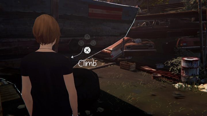 During the search you can climb on a boat (BOAT) - Chapter 2 Life Is Strange: Before the Storm Episode 2 Brave New World - Episode 2 - Brave New World - Life Is Strange: Before the Storm Game Guide