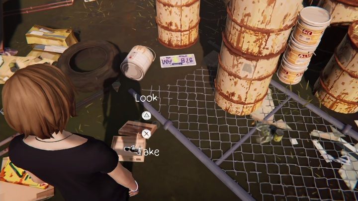Behind the boat there is a box next to old barrels - Chapter 2 Life Is Strange: Before the Storm Episode 2 Brave New World - Episode 2 - Brave New World - Life Is Strange: Before the Storm Game Guide