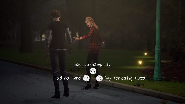 1)Hold Her hand - Chapter 5 Life Is Strange: Before the Storm Episode 2 Brave New World - Episode 2 - Brave New World - Life Is Strange: Before the Storm Game Guide