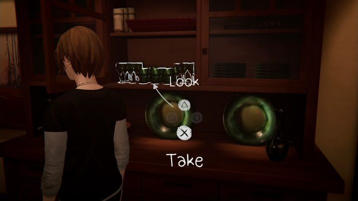 Walk towards the glass drawer after the conversation with Rachels mother - Chapter 5 Life Is Strange: Before the Storm Episode 2 Brave New World - Episode 2 - Brave New World - Life Is Strange: Before the Storm Game Guide