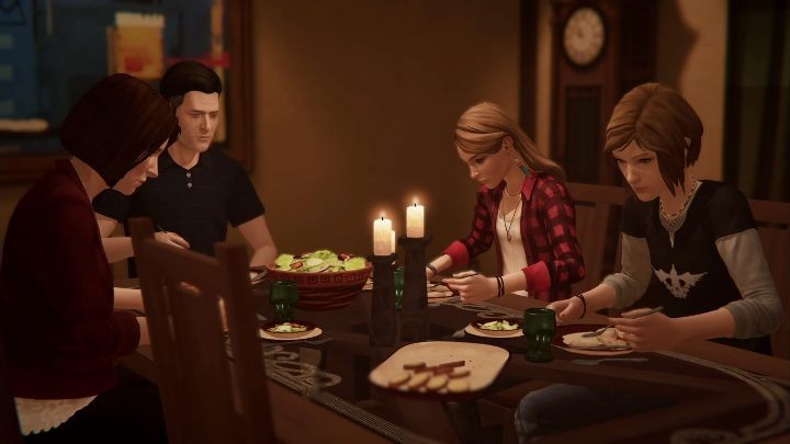 During the dinner Rachels parents will initiate a conversation - Chapter 5 Life Is Strange: Before the Storm Episode 2 Brave New World - Episode 2 - Brave New World - Life Is Strange: Before the Storm Game Guide