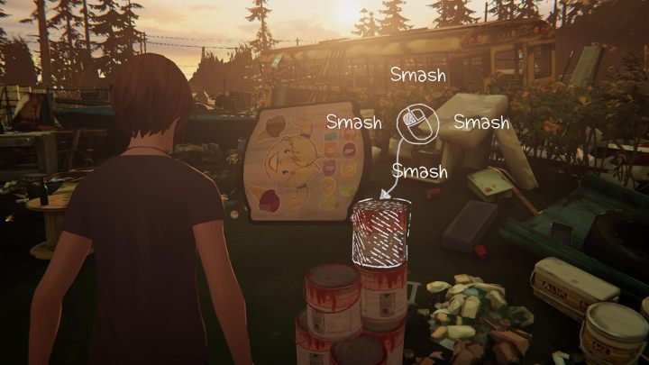 Hit the cans of paint - All Graffiti in Episode 1 Life Is Strange: Before The Storm - Episode 1 - Awake - Life Is Strange: Before the Storm Game Guide