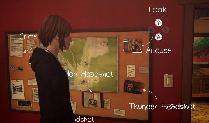 After that you have to look at the map - Chapter 4 | Episode 3 - Hell is Empty - Episode 3 - Hell is Empty - Life Is Strange: Before the Storm Game Guide