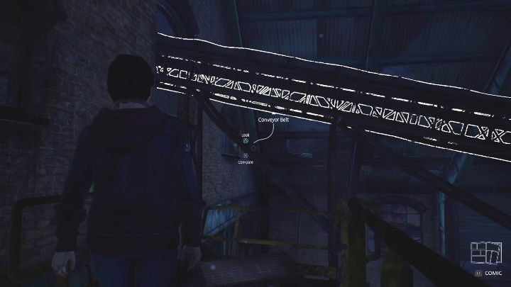 Then look at the conveyor belt - Life is Strange True Colors: Search for Ethan - walkthrough - Life is Strange True Colors: Chapter 1 Side A - Life is Strange True Colors Guide