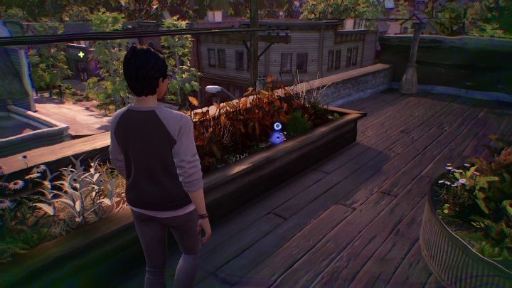 To reach this secret you need to go out onto the terrace - Life is Strange True Colors: Chapter 2, Memories - list - Life is Strange True Colors: Memories - Life is Strange True Colors Guide