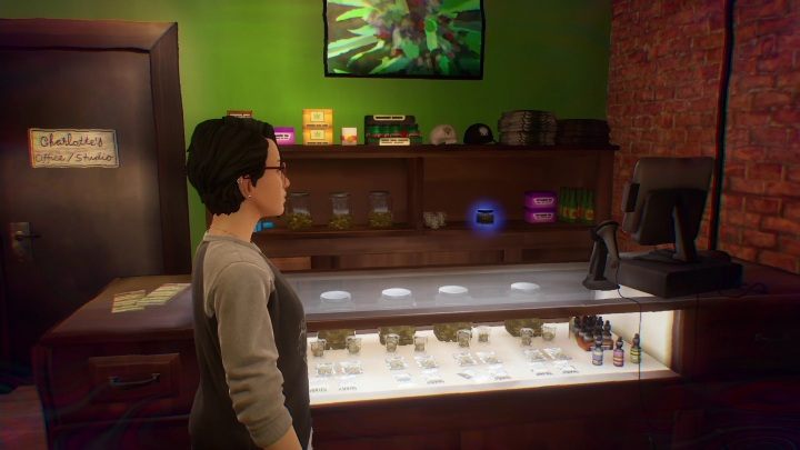 This secret can be found in Charlotte's shop - Life is Strange True Colors: Chapter 2, Memories - list - Life is Strange True Colors: Memories - Life is Strange True Colors Guide