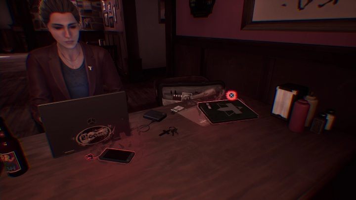 If you decide you've already looked through everything, look into Diane's emotions to see something new - Life is Strange True Colors: Bar chapter 3 - walkthrough - Life is Strange True Colors: Chapter 3 Monster or Mortal - Life is Strange True Colors Guide