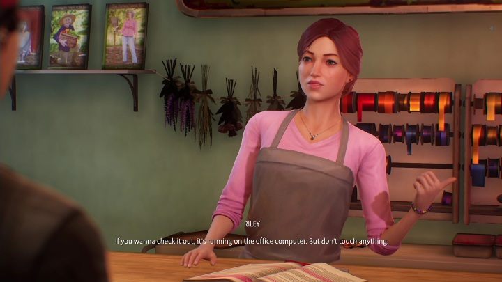 While exploring the city, you can go to the florist's - Life is Strange True Colors: LARP - walkthrough - Life is Strange True Colors: Chapter 3 Monster or Mortal - Life is Strange True Colors Guide