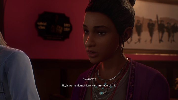 Charlotte will be with you if in Episode 3 you didn't take away her rage and let her deal with her suffering on her own - Life is Strange True Colors: Confessing the truth - walkthrough - Life is Strange True Colors: Chapter 5 Side B - Life is Strange True Colors Guide