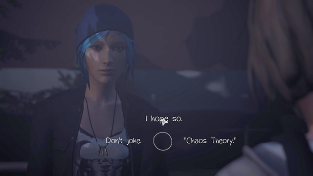 The next chapter starts with a brief conversation with Chloe, in which she reveals you her secret plan of breaking in to the headmasters office - Life is Strange: Chaos Theory, Chapter 2 - Walkthrough - Life is Strange Game Guide & Walkthrough