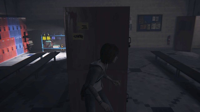 In order to sneak past the guard you have to wait for the moment when he is facing you away - Life is Strange: Chaos Theory, Chapter 2 - Walkthrough - Life is Strange Game Guide & Walkthrough
