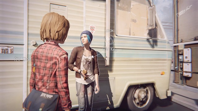 Leave the bar and return to Chloe by the RV, and select the RV Key option - Life is Strange: Chaos Theory, Chapter 4 - Walkthrough - Life is Strange Game Guide & Walkthrough