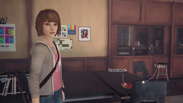 You can find the first one at the beginning of the game, in the classroom - Life is Strange: Chrysalis - photos - Choices and decisions - Life is Strange Game Guide & Walkthrough