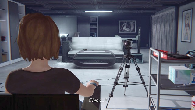 After waking up in the dark room, look around - Life is Strange: Polarized, Chapter 1 - Walkthrough - Life is Strange Game Guide & Walkthrough