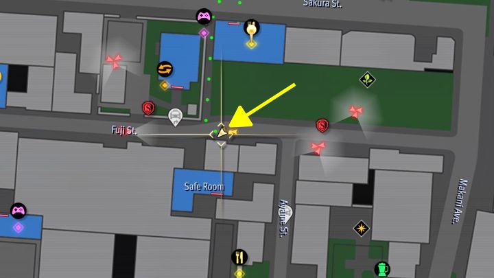 You need to photograph a mural depicting blue dolphins against a white wall of the building - Infinite Wealth: All Photo Rallies in Little Japan - Photos for Photo Rally - Like a Dragon Infinite Wealth Guide