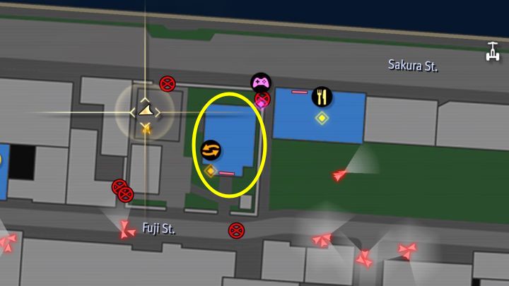 For this shot, you need to travel to the Shrine, which is on Fuji St - Infinite Wealth: All Photo Rallies in Little Japan - Photos for Photo Rally - Like a Dragon Infinite Wealth Guide