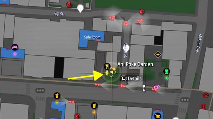 Simply photograph the Ahi Poke Garden container from which meals are served - Infinite Wealth: All Photo Rallies in Little Japan - Photos for Photo Rally - Like a Dragon Infinite Wealth Guide