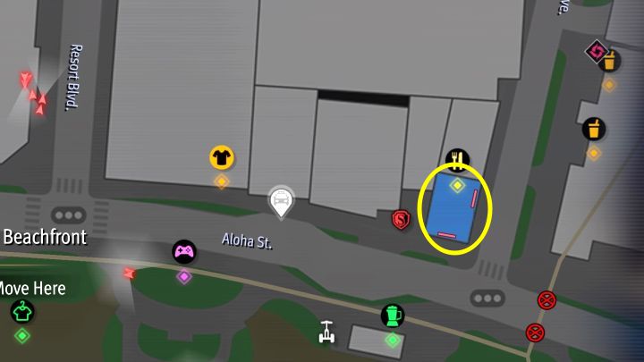 The location in question is on Aloha St - Infinite Wealth: All Photo Rallies in Waikiki - Photos for Photo Rally - Like a Dragon Infinite Wealth Guide