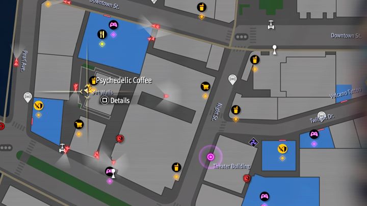 You can find the venue in question in Art Walls in Cultural District - Infinite Wealth: All Photo Rally in Cultural District and Harbor Park - Photos for Photo Rally - Like a Dragon Infinite Wealth Guide