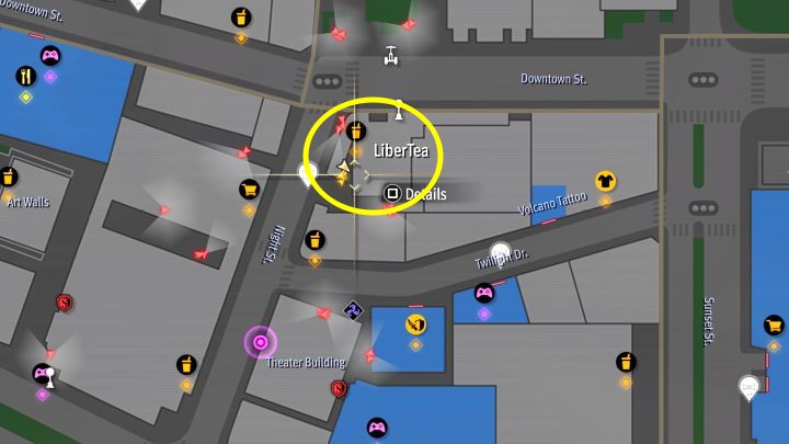 The restaurant in question can be found on Night St - Infinite Wealth: All Photo Rally in Cultural District and Harbor Park - Photos for Photo Rally - Like a Dragon Infinite Wealth Guide