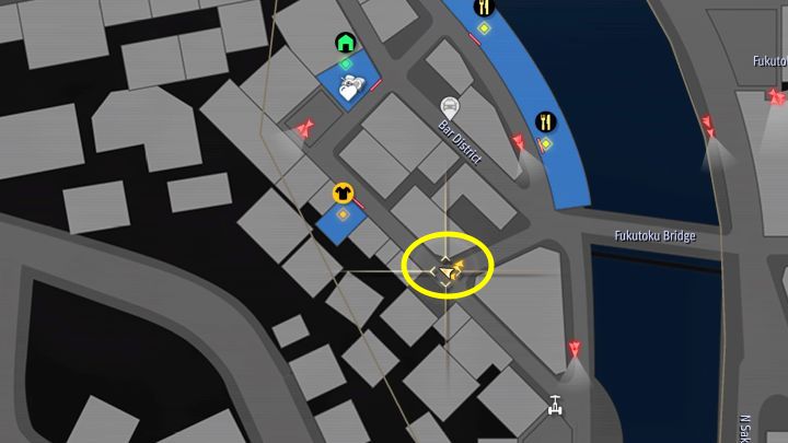 Reach the intersection in Bar District, which is south-east of Hustle Boutique shop - Infinite Wealth: Photo Rally in Bar District in Yokohama - Photos for Photo Rally - Like a Dragon Infinite Wealth Guide