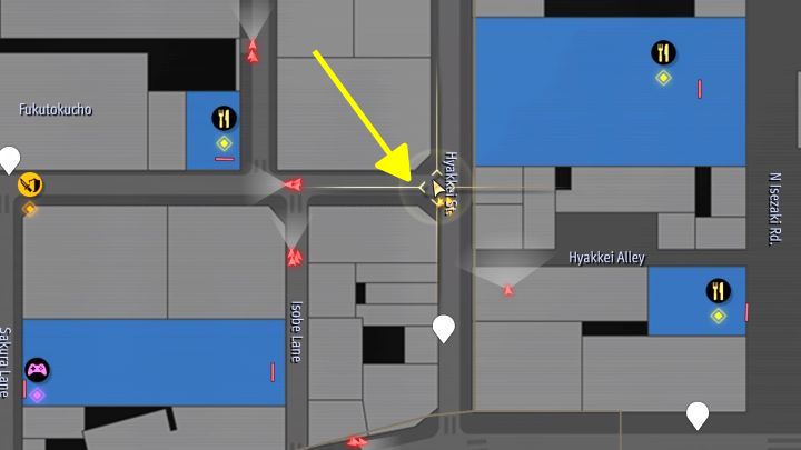 You need to reach a large metal structure in Koreatown, on Hyakkei St - Infinite Wealth: Photo Rally in Downtown Yokohama - Photos for Photo Rally - Like a Dragon Infinite Wealth Guide