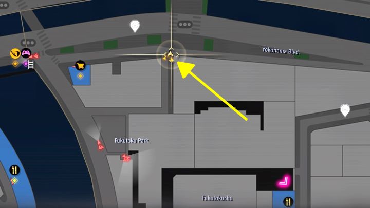 The venue you're looking for is in Koreatown, on Yokohama Blvd - Infinite Wealth: Photo Rally in Downtown Yokohama - Photos for Photo Rally - Like a Dragon Infinite Wealth Guide