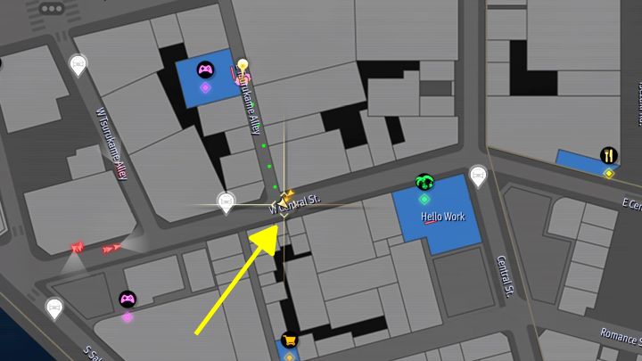 The building you are looking for is located on W Central St - Infinite Wealth: Photo Rally in Downtown Yokohama - Photos for Photo Rally - Like a Dragon Infinite Wealth Guide