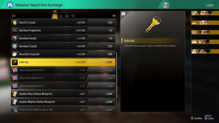 2 - Infinite Wealth: How to obtain safe keys? - FAQ - Like a Dragon Infinite Wealth Guide