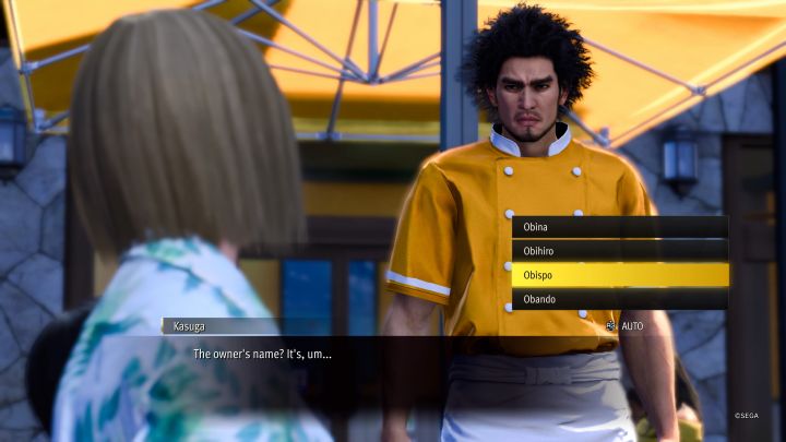 4 - Infinite Wealth: What is the name of the owner in Wait for Me and how to correctly take orders/recognize dishes? - FAQ - Like a Dragon Infinite Wealth Guide