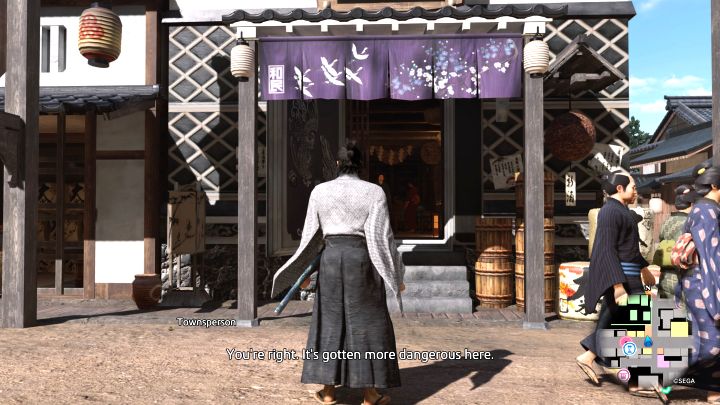 District: Rakunai - Like a Dragon Ishin: Restaurants in Kyo - Secrets and activities - Like a Dragon Ishin Guide