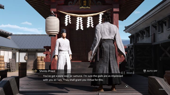 You're introduced to the Virtue mechanic for the first time at the beginning of Chapter 2, after reaching Kyo - Like a Dragon Ishin: How to earn Virtue Points? - Ryoma and character development - Like a Dragon Ishin Guide
