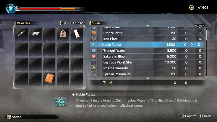 Another way of getting new kimonos for Haruka is buying Shinto Priest's Exchange upgrade for Virtue points - Like a Dragon Ishin: How to change outfits (Ryoma and Haruka)? - Ryoma and character development - Like a Dragon Ishin Guide