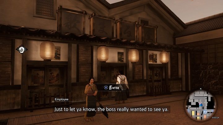 1 - Like a Dragon Ishin: Friendships - Shops - Secrets and activities - Like a Dragon Ishin Guide