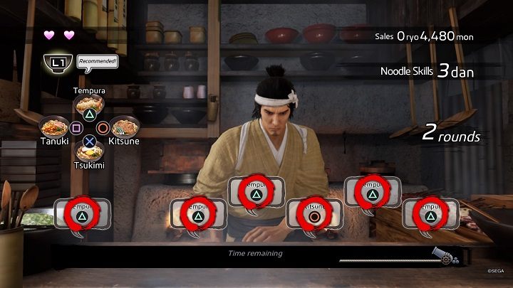 After developing the relationship a bit, you'll unlock a mini-game during which you'll have to serve customers - Like a Dragon Ishin: Friendships - Shops - Secrets and activities - Like a Dragon Ishin Guide
